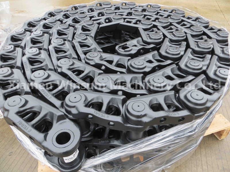 Komatsu PC200 PC220 Track Chain Link for Undercarriage Parts